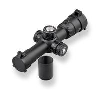 DISCOVERYOPT HD 2-12X24SFIR FFP Rifle Scope First Focal Plane Illuminated Christmas Tree Reticle with Zero Stop for Hunting