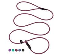 DISCPETSEC Slip Lead, 6ft * 1/4'', Red, for Small Large, Medium Dogs