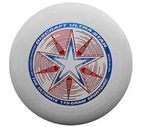 Discraft 175g Ultra-Star Sport Disc - Ultimate Frisbee Competition Spec, Suitable for all Levels of Play, Long and Stable Flights, White