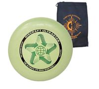 Discraft Ultrastar 175g Flying Disc - Ultimate Frisbee Competition Spec - Includes Cascade Juggling Bag (Recycled Olive)