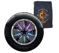 Discraft Ultrastar 175g Flying Disc - Ultimate Frisbee Competition Spec - Includes Cascade Juggling Bag (Black)