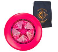 Discraft Ultrastar 175g Flying Disc - Ultimate Frisbee Competition Spec - Includes Cascade Juggling Bag (Pink)