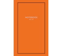 Discreet Slim Password Journal by Lex Lockwood - Compact Password Keeper Logbook for Internet Logins & Account Info (5” x 8”) - Orange: Keep your logins safe and secure.