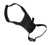 Discreet Travel Money Belt Passport Holder Waist Pouch Black