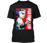 Discrete Anthony Bourdain American Celebrity Legendary Chef Retro T-Shirt Black Cotton Black XL