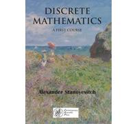 Discrete Mathematics: A First Course