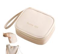 Discrete Menstrual Bag - Mini Hygienic Kit, Breast Feeding Pillow | Zippato Underwear Accessory in Flexible Imitation Leather, Storage of Periodic Products in Bags, Solution