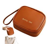 Discrete Menstrual Bag - Mini Hygienic Kit, Breast Feeding Pillow | Zippato Underwear Accessory in Flexible Imitation Leather, Storage of Periodic Products in Bags, Solution