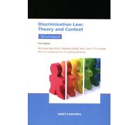 Discrimination Law: Theory and Context, Text and Materials (Socio-legal Series)
