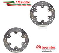 Discs Brembo Yamaha Fz 400 R 85 - 1987 Brake Gold Series Pair Front Motorcycle