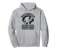 Discsquatch Sightings In Area Bigfoot Sasquatch Disc Golf Pullover Hoodie