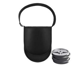 Discus Carrying Bag, Track Field Discus Bag with Adjustable Strap, Athlete Training Equipment Transport Solution for Sports Practices Competitions Coaching Fitness Meets