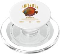 Discus Cichlid Fish Keeper Modern Streetwear PopSockets PopGrip for MagSafe