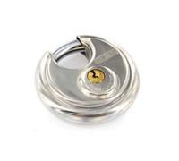 Discus Stainless Steel Keyed Padlock Set Securit Silver One Size