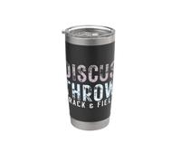Discus Throw Track and Field Throws Thrower Throwing Athlete Stainless Steel Insulated Tumbler