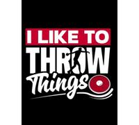 Discus Throwing Discus Thrower Track and Field Like To Throw Notebook: (8.5 x 11 inches) 100 Pages