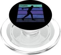 Discus Track And Field - Retro Stripe Look PopSockets PopGrip for MagSafe