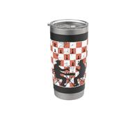 Discussing Chess Strategies Over Board Stainless Steel Insulated Tumbler