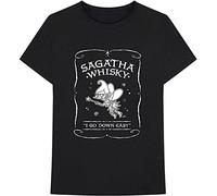 Disenchantment - Disenchantment T Shirt Sagantha Whiskey Logo Official Mens Black S