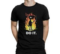 Disenchantment Luci T-Shirt Do It Tee Mens Womens Vintage Men Gift Tee Size XXL Black