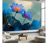 Diseño Loto Panoramic Wall Mural, Custom Photo Wallpaper - Abstract Patterns Non-Woven Premium Fleece Large Wall Mural W250 x H175 cm for Living Room Bedroom Home Decoration