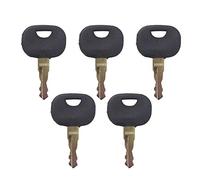 Disenparts 5PCS Ignition Keys 14707 05755125 5755124 For Deut z Tractor D07 Series D6007 D6207 D6507 D6807 D6907 D7007 D7207 D7807 Caterpilla r Excavator 213 214 Dynapa c Compactor LG200 LG500