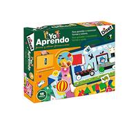 Diset I Learn Shapes and Colours Educational Game for Children from 3 Years, Red, 63798