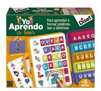 Diset I Learn To Read Board Game Multicolor 5-8 Years