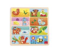 Diset Wooden Nesting Goula My Favorite Food Puzzle