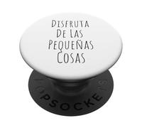 Disfruta De Las Pequeñas Cosas Naturaleza Mindfulness Flor PopSockets Adhesive PopGrip