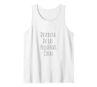 Disfruta De Las Pequeñas Cosas Naturaleza Mindfulness Flor Tank Top