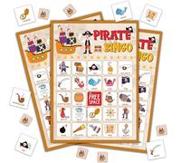 Disfuco Pirate Party Game - Bingo Cards for Adults, 24 Players