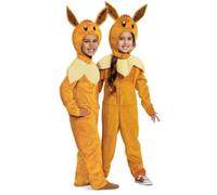 DISGUISE 106549-15L EEVEE TODDLER Pokemon Dress Up & Accessories, Brown, 3-4 Years