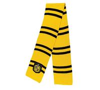DISGUISE 108169 Hufflepuff Scarf Costume Accessory, Striped, House Themed Colors, 60 Inch Length
