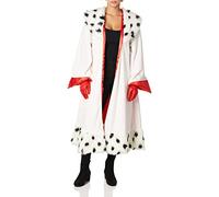 DISGUISE 119429E Cruella Jacket Deluxe Adult Costume de Vil Sized, Multicolored, L (12-14)