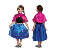 Disguise 129909K-EU-6 361-129909keu_0192995139701 Anna Costume, Girls, Cartoon, Colour, 7-8 Years