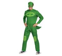 Disguise 15201D Gekko Classic Adult Costume Sized, Green, X-Large (42-46)