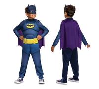 DISGUISE 158719L-15L-6 Batwheels Batman BW Fancy DRS INTL L Dress Costume, Girls, Mirabel Classic, Age 4-6