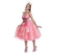 DISGUISE 166399E-20L GLINDA DELUXE ADULT, Girls, Multi