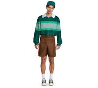 Disguise 198489C Squid Game 2 Cheol Su, Official Netflix Adult Size Costume with Top Shorts and Hat, XXL (50-52)