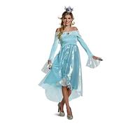DISGUISE 23172E Rosalina Deluxe Adult Costume Super Mario Sized, Solid, Blue, Large