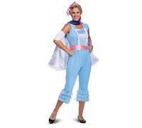DISGUISE 23727F Bo Peep New Look Deluxe Adult Costume Sized, Blue, XL (18-20)
