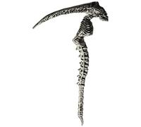 Disguise 39284 Sin Scythe Costume Accessory, Silver, Adult