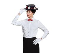 Disguise 66131 Mary Poppins Accessory Kit Costume, Black, One Size Adult