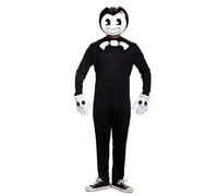 DISGUISE 88006T Men's Bendy Classic Adult Costume Sized, Black, Medium