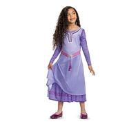 Disguise Asha Deluxe Costume, Official Disney Wish Child Dress, 5-6