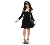 Disguise 87989K-15L Alice Bendy and The Ink Machine Girls' Costume Fancy Dress, Black
