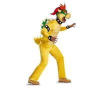 DISGUISE DIS85174D Super Mario Bowser Costume Deluxe Nintendo, Mens, Cartoon, L