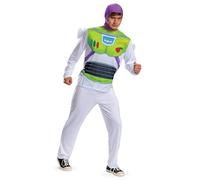 DISGUISE 158459C-EU Buzz Basic Plus Adult (Eu) Toy Story Fancy Dress, Men, Cartoon, Multi, XL