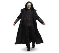 DISGUISE Death Eater Costume, Official Harry Potter Adult Costume and Headpiece, Adult Size XS/S